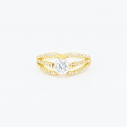 22ct Bridal Ring Set - DMS-R55 - 4