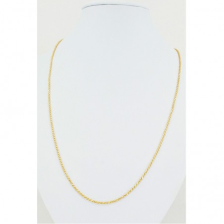 Two-Tone Solid Rope Chain - DMS-13-C100 - 1