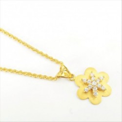 Soft Star Pendant on a Rope Chain - DMS-16-CP48 - 1