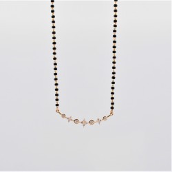 Diamond Mangalsutra Necklace - TZ4759 - 1