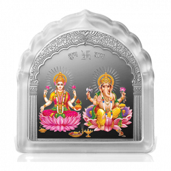 Ganesh & Laxmi SUKH SAMRIDHI SILVER (999.9) 50 G SILVER BAR - 3