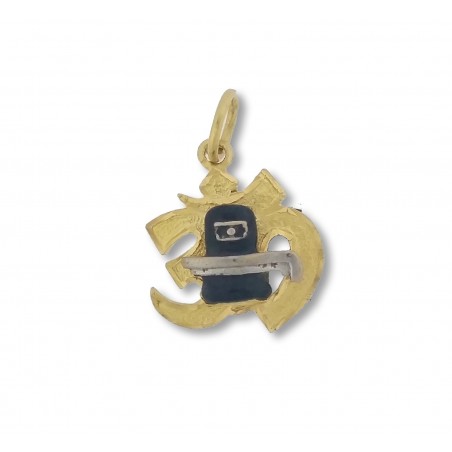 Aum and Shivling Pendant - 1