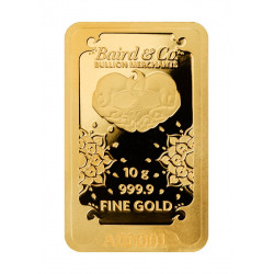 10 Gram Lakshmi Gold Bar Baird & CO - 4