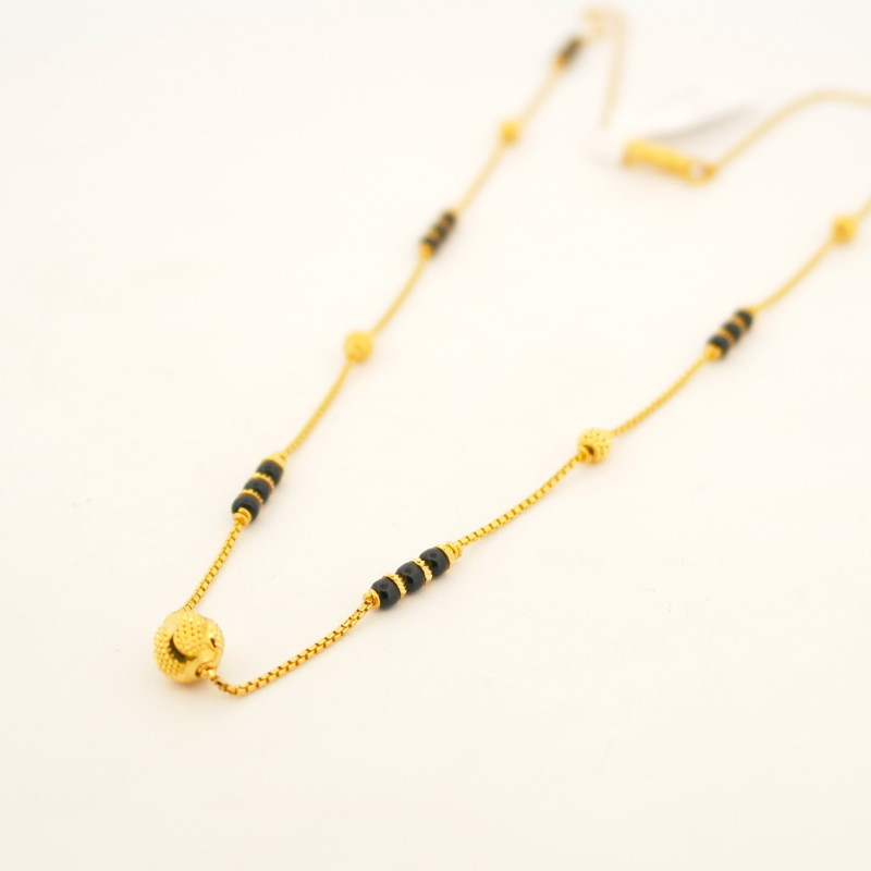 DMS595-1193 Fancy Mangalsutra - C/Z Pendant - 1