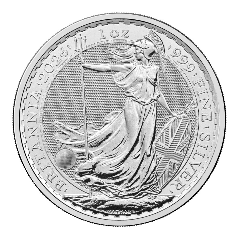 Britannia 2026 1oz Silver Bullion Coin