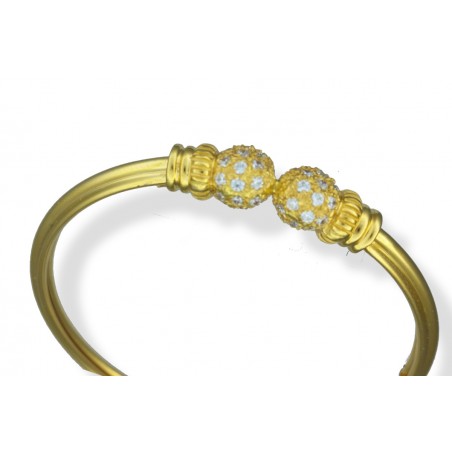 Ladies 22ct Gold Bangle Bracelet - 1