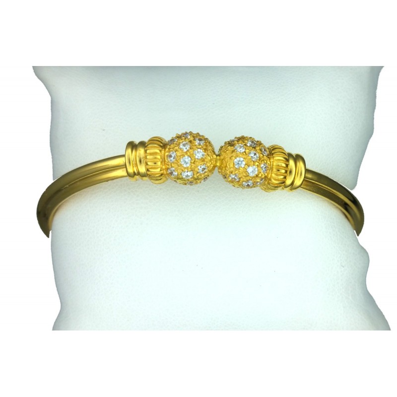 Ladies 22ct Gold Bangle Bracelet