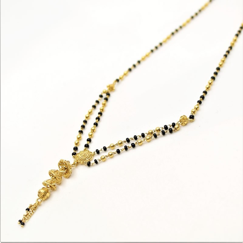 Double Chain Jumar Style Mangalsutra - 1