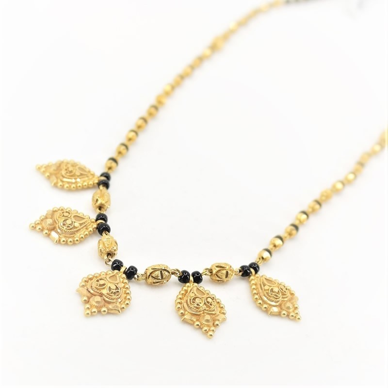 5 Pendant Choker Style Mangalsutra