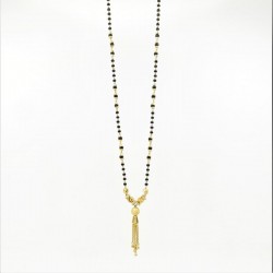 Chain Drops on a Mangalsutra Necklace - 2